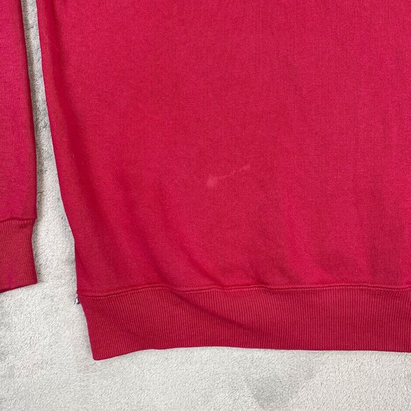Vintage Russell Athletic Solid Pink Sweatshirt Crewneck Pullover USA Large - Picture 10 of 10